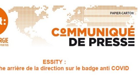 [Communiqué de Presse] ESSITY : la marche arrière de la direction sur le&nbsp;(…)