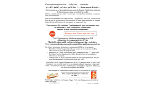 Expanscience : Mais que font les élus CE et DP ?