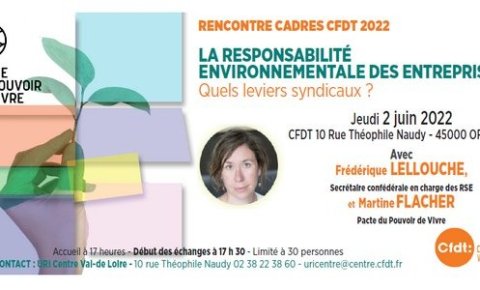 Rencontre Cadre 2022 : La responsabilité environnementale des (...)