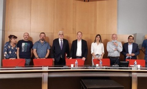 Les salariés Shiseido rencontrent des élus