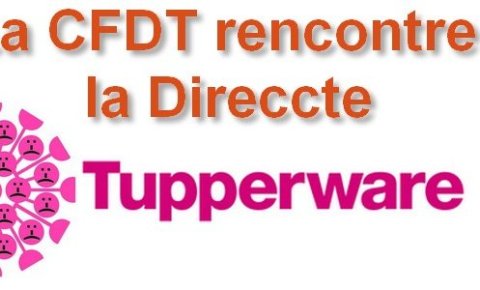 PSE Tupperware : La CFDT rencontre la Direccte