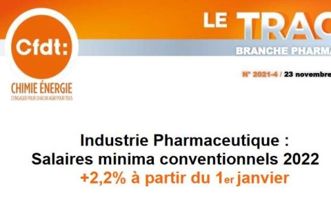 La CFDT signe l'accord sur les minima conventionnels 2022
