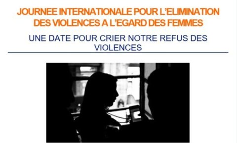 Journée Internationale pour l'élimination de la violence à l'égard (…)