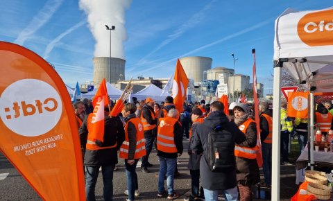 Intersyndicale EDF SA présente sur le CNPE de St Laurent