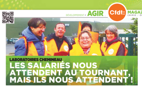 L'équipe CFDT des Laboratoires Chemineau à l'honneur dans la presse (...)