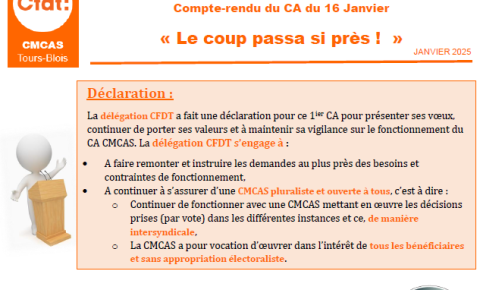 CR CA CMCAS Tours-Blois