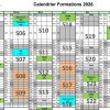 Calendrier de formation 2026