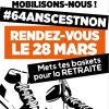 28 Mars nouvelle mobilisation contre le projet de réforme des (...)