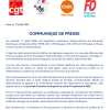 Communiqué de presse du 17 juillet 2026