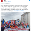 23 Mars : Manifestations records