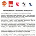 Communiqué intersyndical 9 Aout