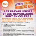 2 Octobre : ENSEMBLE Mobilisons-nous !