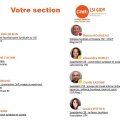 Nouvel organigramme de la section Servier LSI Gidy