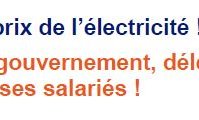 HAUSSE des Prix de l'électricité !