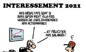 Un intéressement en hausse, mais un abondement ridicule...