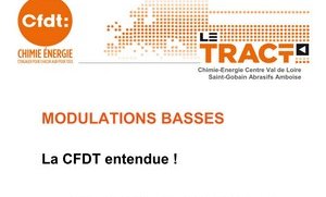 Modulation : la CFDT obtient gain de cause