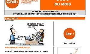 La CFDT lance son bulletin d'information mensuel