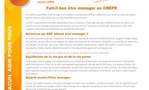 Fait-il bon d'être manager au CNEPE d'EDF ?