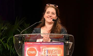 Une femme ELUE secrétaire générale