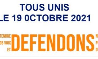 TOUS UNIS le 19 Octobre 2021