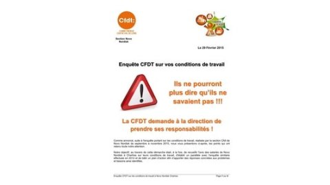 La CFDT de Novo Nordisk publie les résultats de son enquête