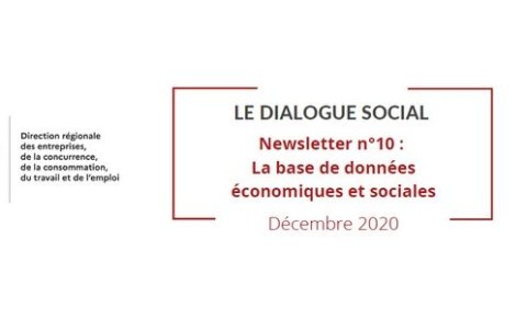 Newsletter DIRECCTE Centre val de Loire : n°10 la base de données économique (...)