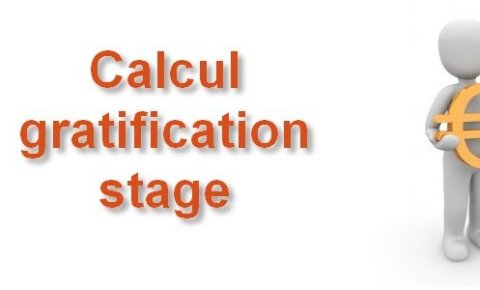 Calcul de la gratification minimale d'un stagiaire