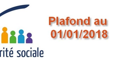 Plafond de la sécurité sociale au 1er janvier 2018
