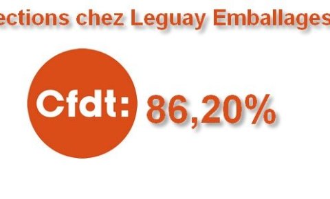 Les salariés reconnaissent le travail de l'équipe CFDT.