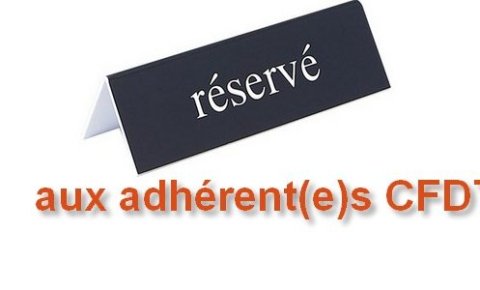 Réservé au Adhérent(e)s et militant(e)s