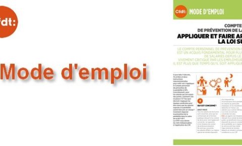 Compte Personnel de Prévention de la Pénibilité (C3P)