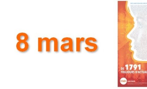 8 mars : journée de la femme